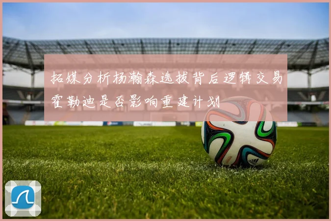 拓媒分析杨瀚森选拔背后逻辑交易霍勒迪是否影响重建计划